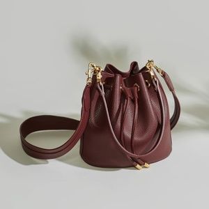 Angela Roi Madeline Mini Bucket - Bordeaux